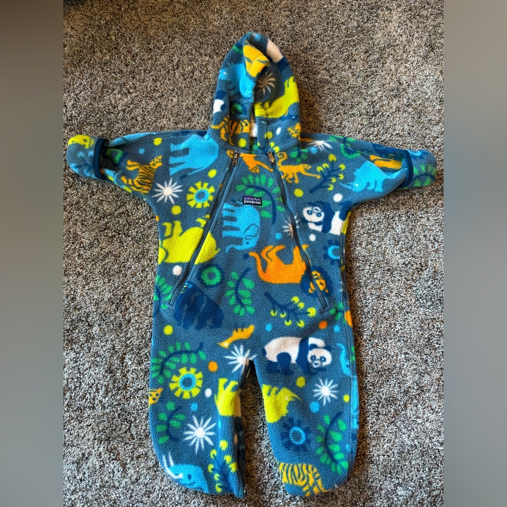 Patagonia Baby Onesie Fleece Bunting (6m)